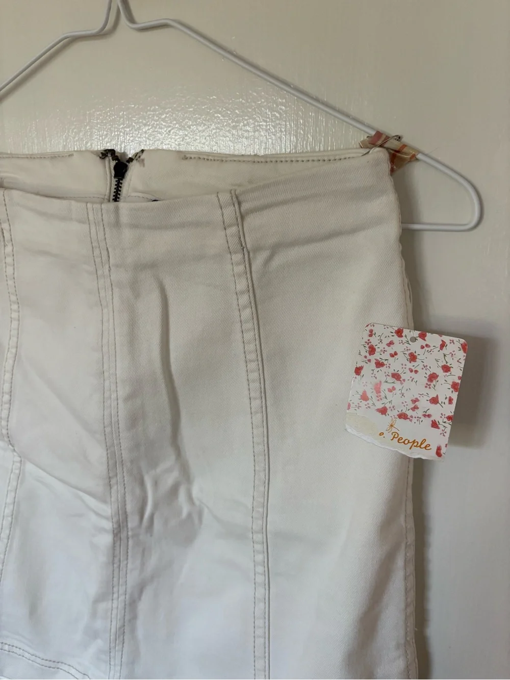 NWT Free People White Skirt